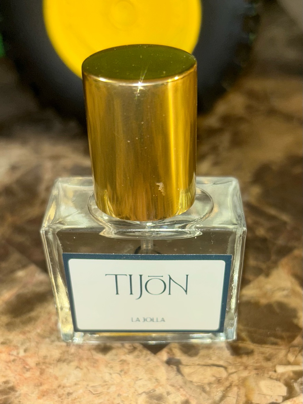 La Jolla Women's Perfume - Clear Bottle With Gold Cap